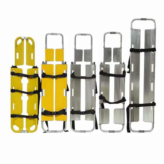 4 Foldable Stretcher Emergency Folding Stretcher Hospital Equipment