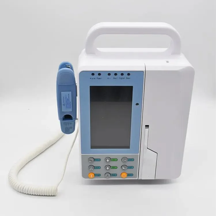 4.3 Inch Portable Infusion Pump Hospital for Sale High-Precision Injection Syringe Infusion Pump