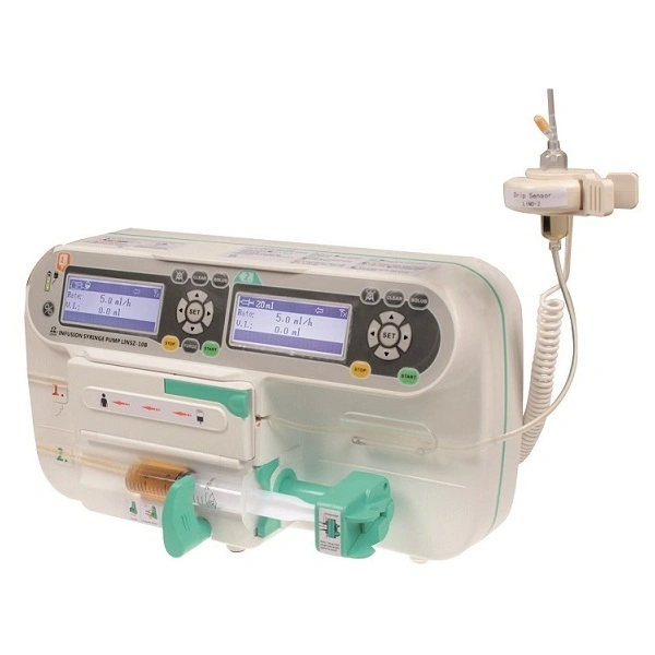 Ce Certificate Aio-10b Medical Syringe Infusion Pump with Good Quality