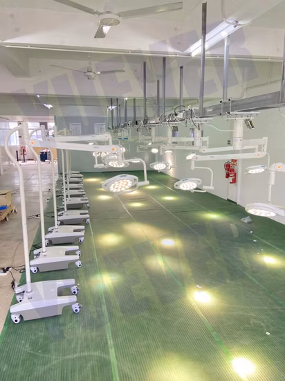LED Shadowless Ceiling Mounted Operating Light Examination Lamp