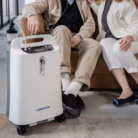 Respiratory Therapy Caire Newlife Elite 5 Liter Stationary Oxygen Concentrator